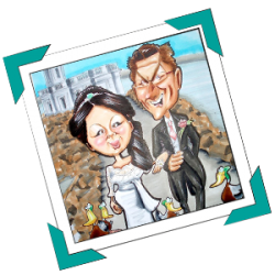 Mick Wright Caricatures leicester