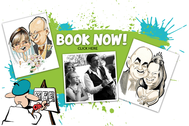 Wedding Caricatures Leicester