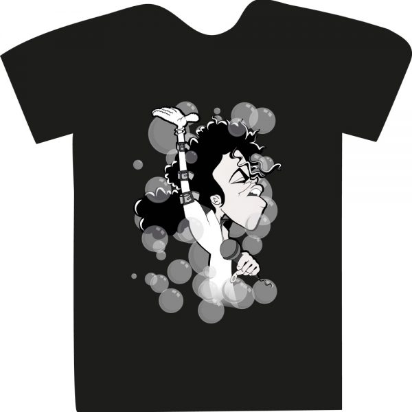 T Shirt - Michael Jackson caricature