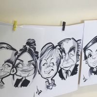 Mick Wright Caricatures