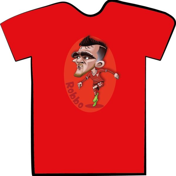 T Shirt - Liverpool – Robertson caricature